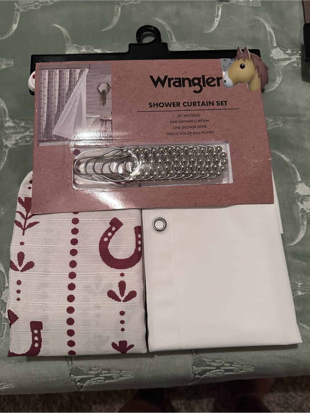 Shower curtain set